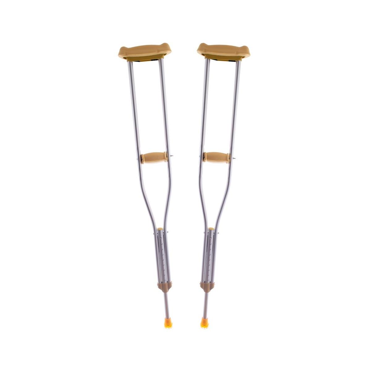Stampelle regolabili metallo legno pz Incluso: set 2 pz