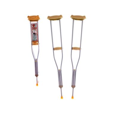 Stampelle regolabili metallo legno pz Incluso: set 2 pz
