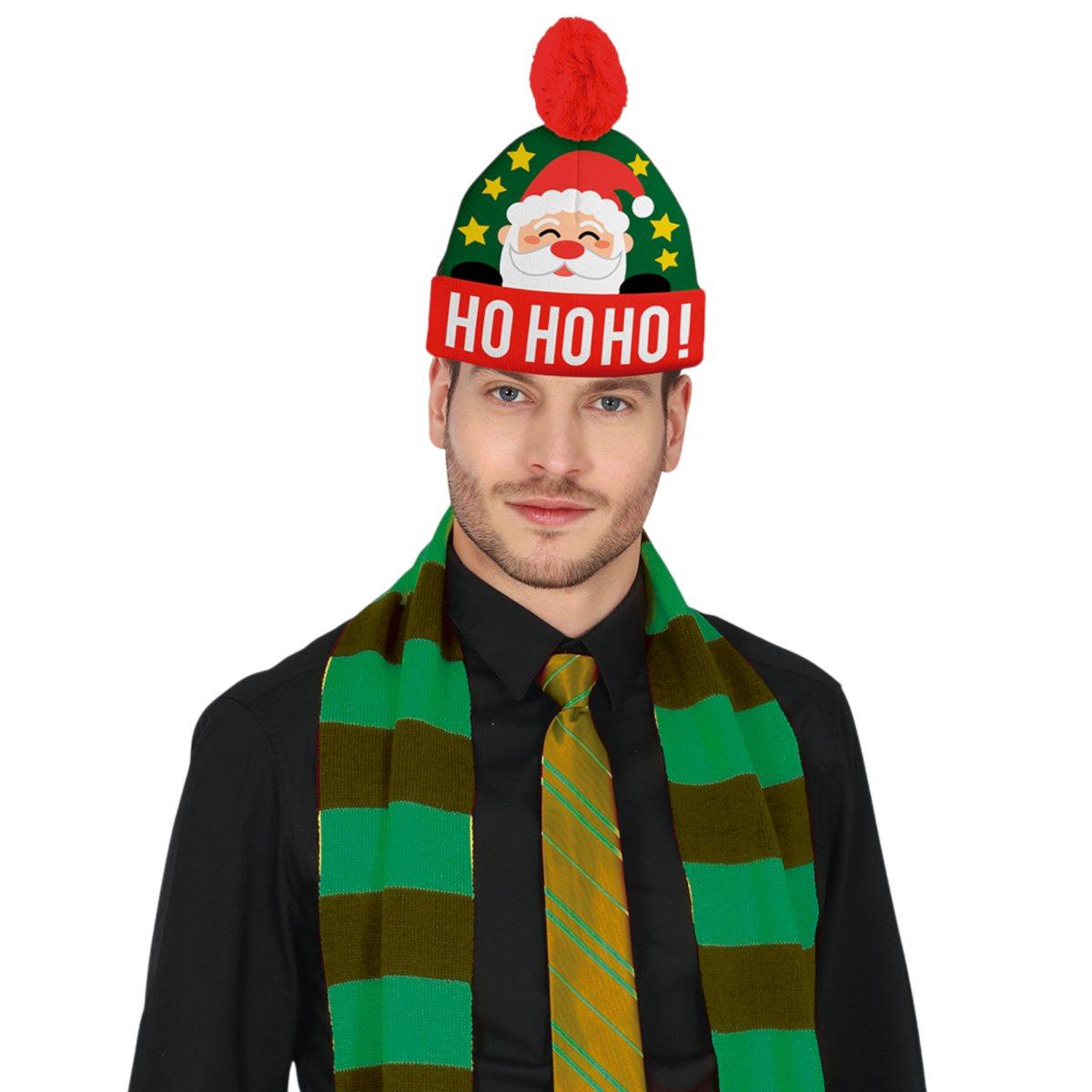 Cappello natale babbo effetto lana
