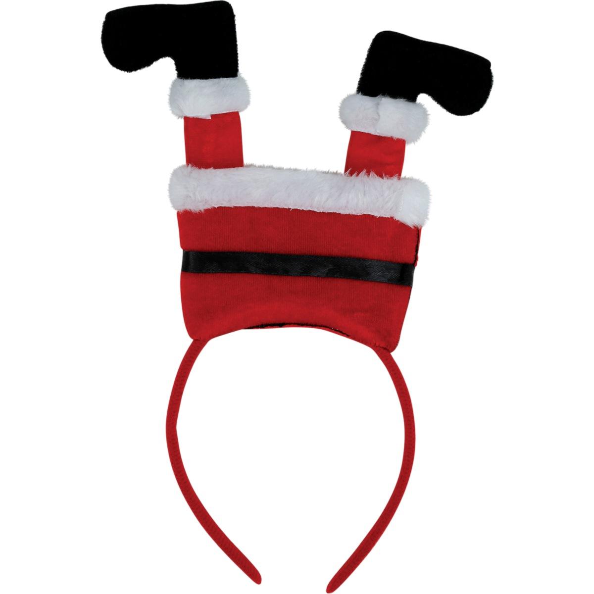 Cerchietto gambe babbo natale