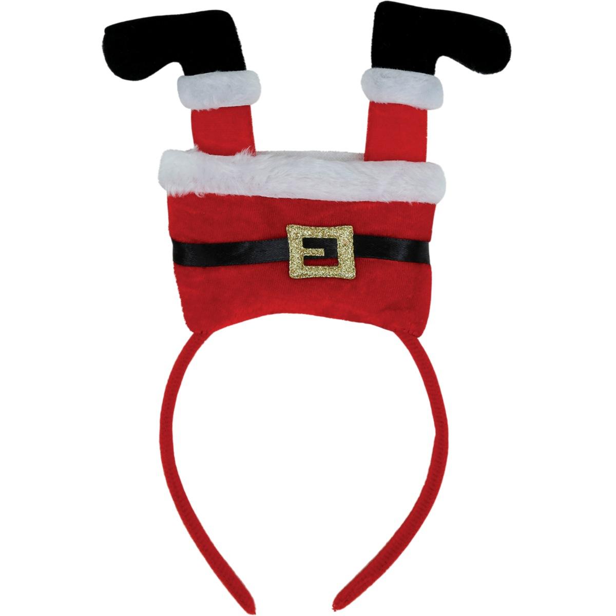 Cerchietto gambe babbo natale