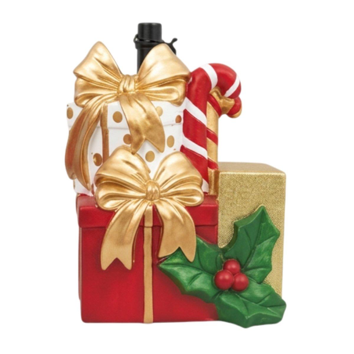 Base albero di Natale pacchi regalo con candy 34 x 45 cm
