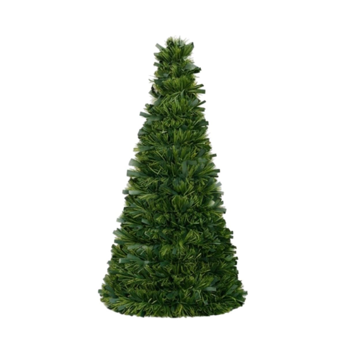 Albero di Natale verde conico 50 cm