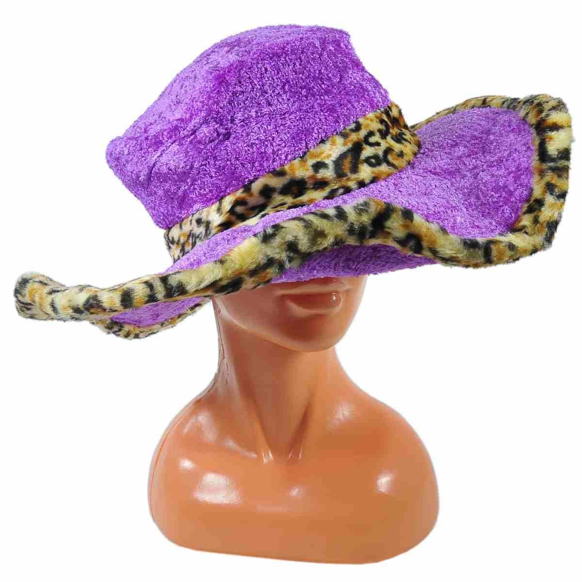 Cappello Pappone Velluto Viola |Widmann
