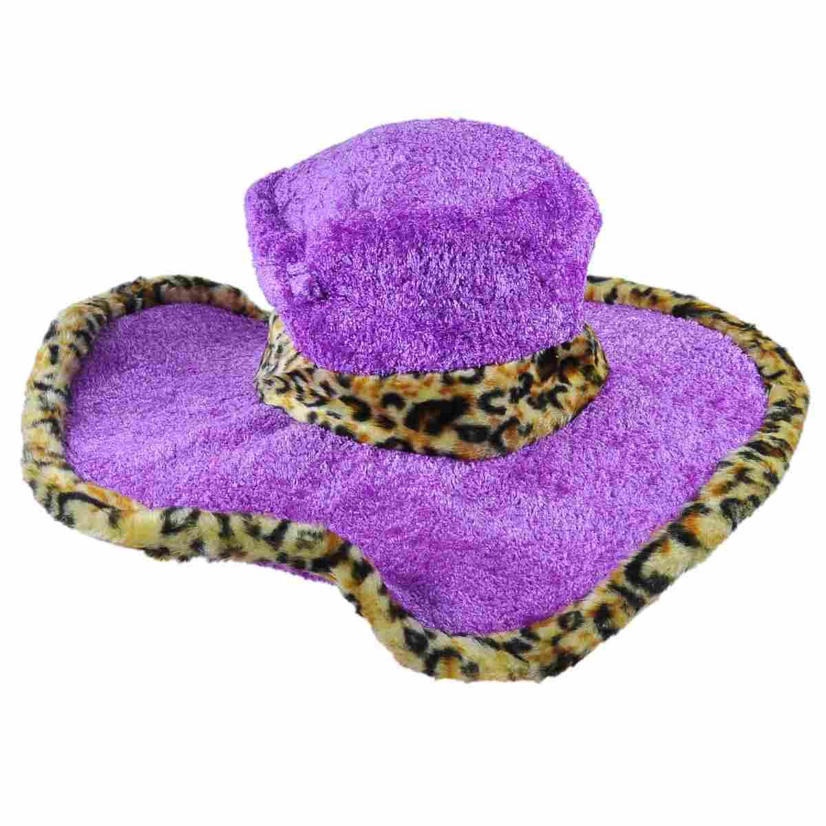 Cappello Pappone Velluto Viola |Widmann