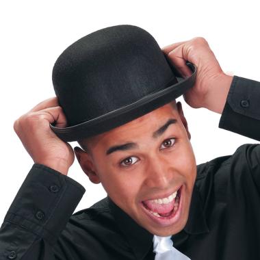Cappello Bombetta Nera |Carnival Toys