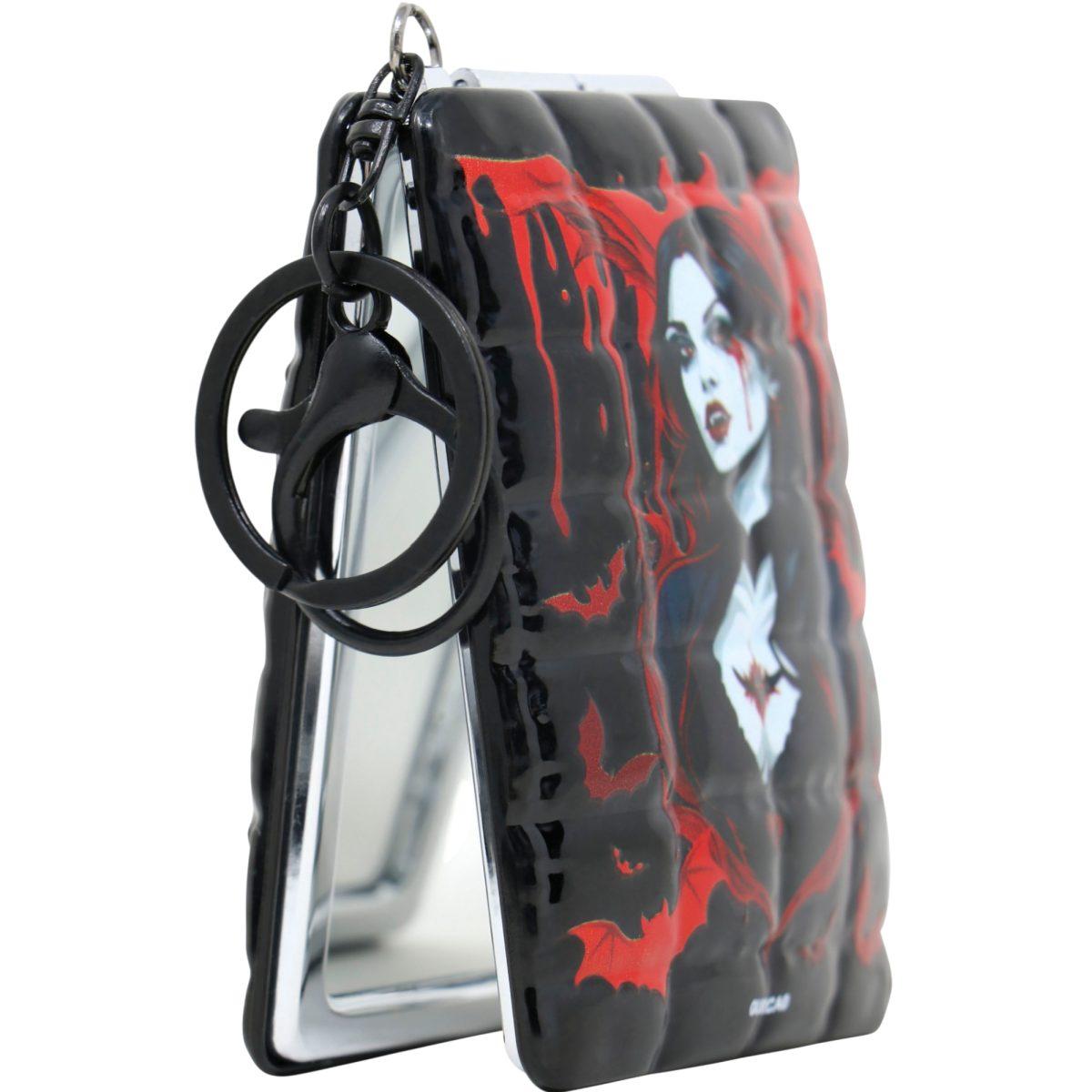 Portachiavi con specchio vampiro halloween