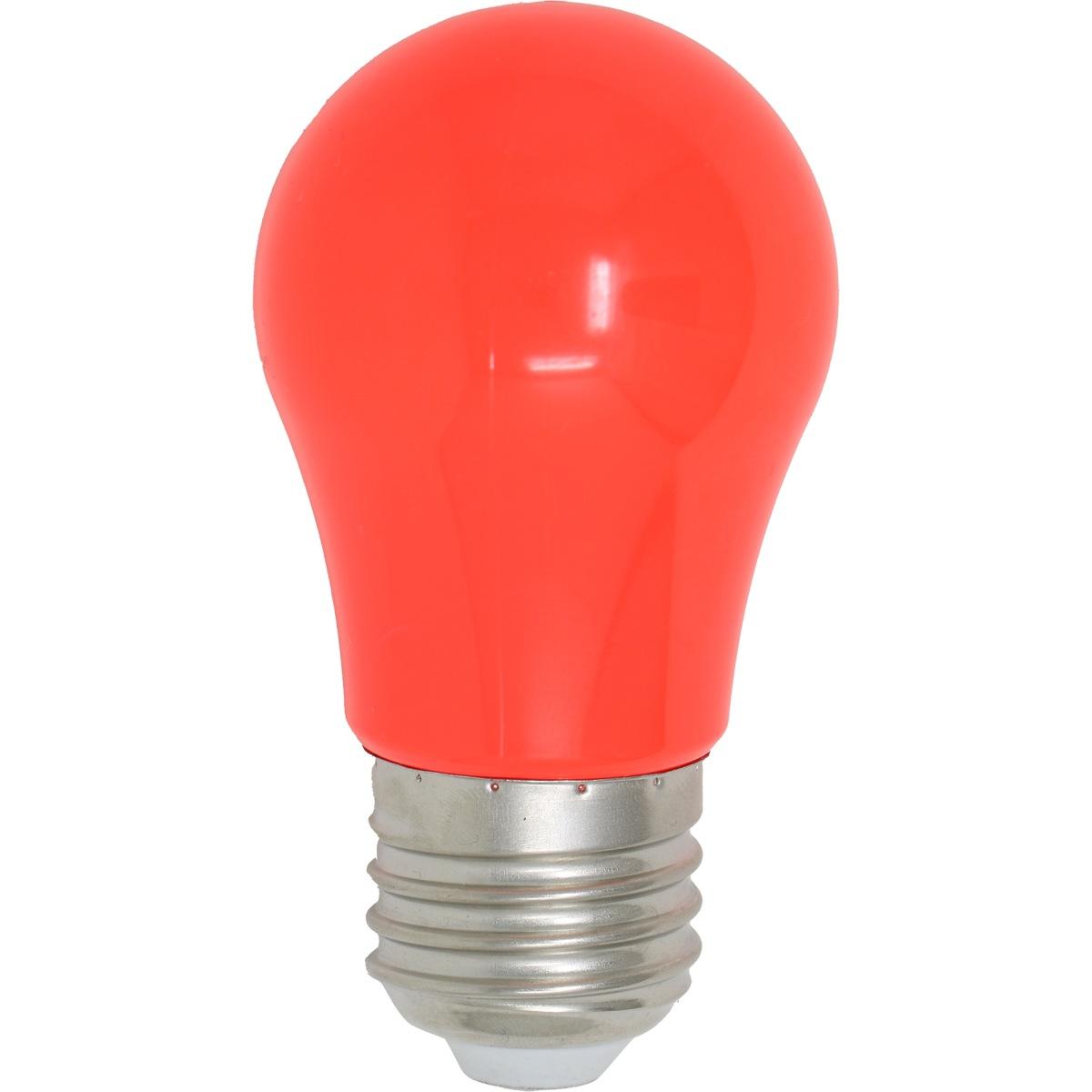 Lampadina e27 led rossa modello 5W