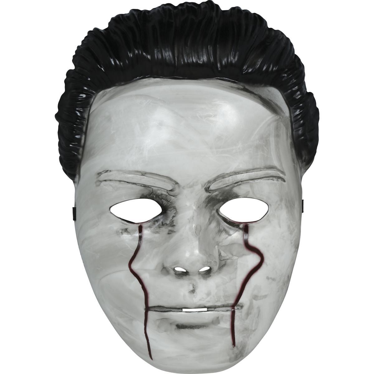 Maschera viso pvc horror assassino cicatrici