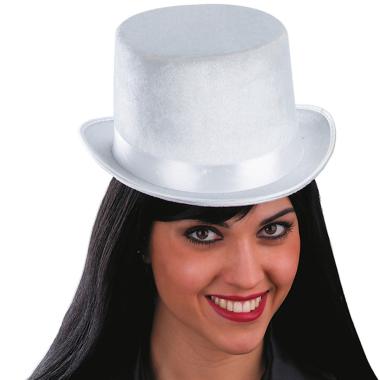 Cappello Cilindro Bianco |Carnival Toys