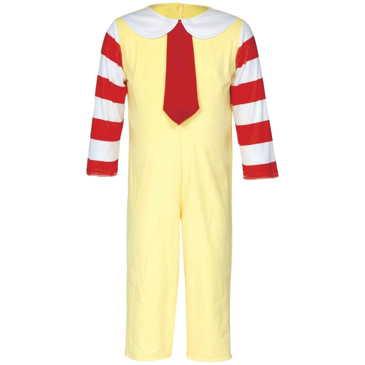 Costume clown hamburger