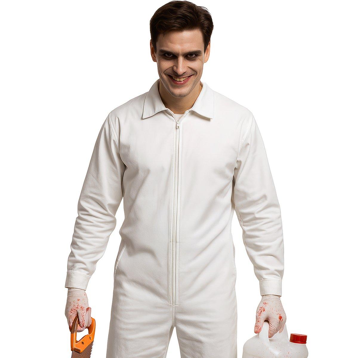 Costume tuta bianca uomo