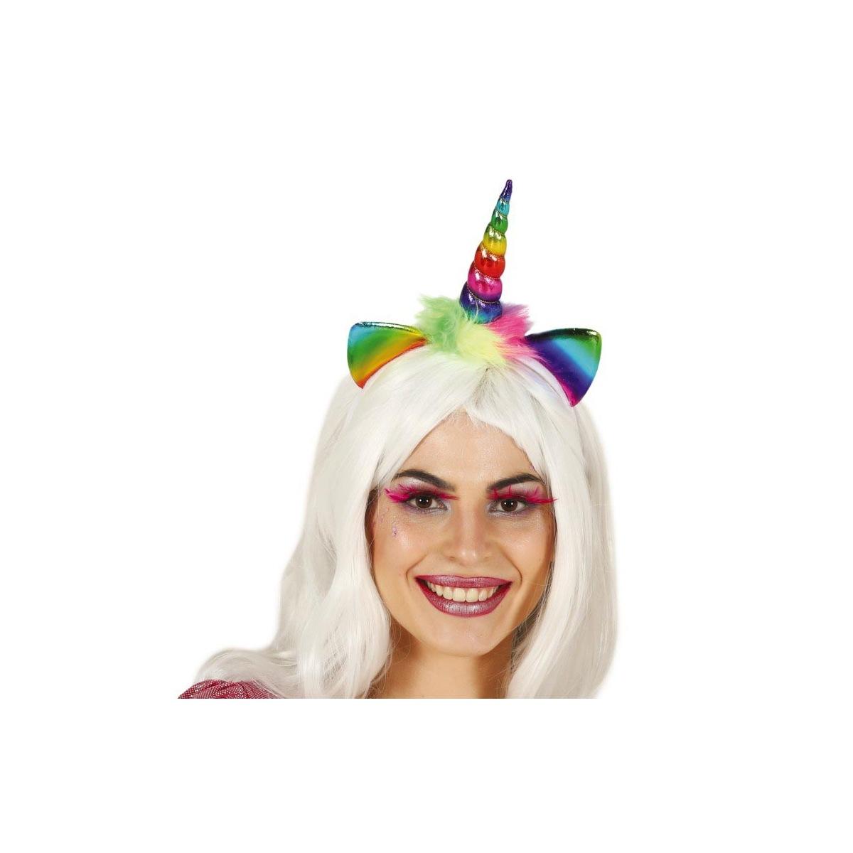 Cerchietto unicorno multicolor