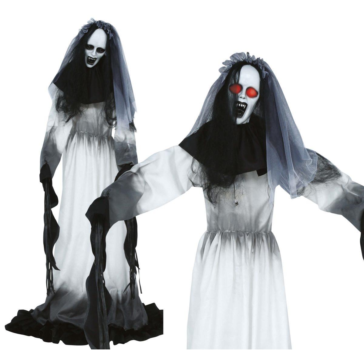 Sposa zombie cadavere luce suono movimento 170 cm |Guir_398