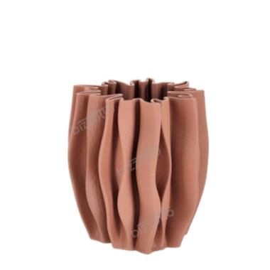 Vaso Reiko ceramica terracotta tondo 25 cm