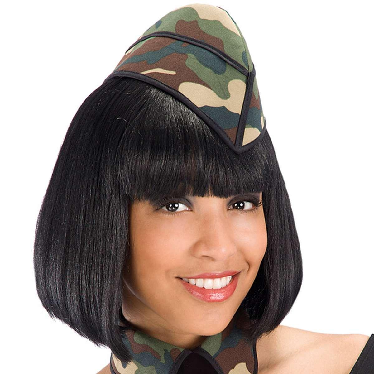 Cappello Basco Soldatessa Mimetico |Carnival Toys