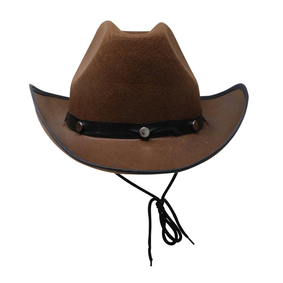 Cappello cowboy marrone