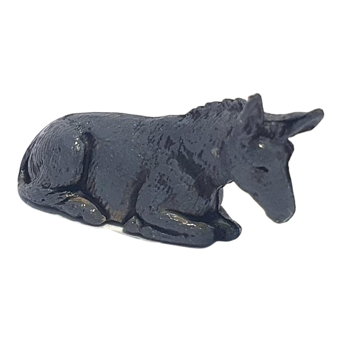 Animali Moranduzzo 3.5 cm asino sdraiato