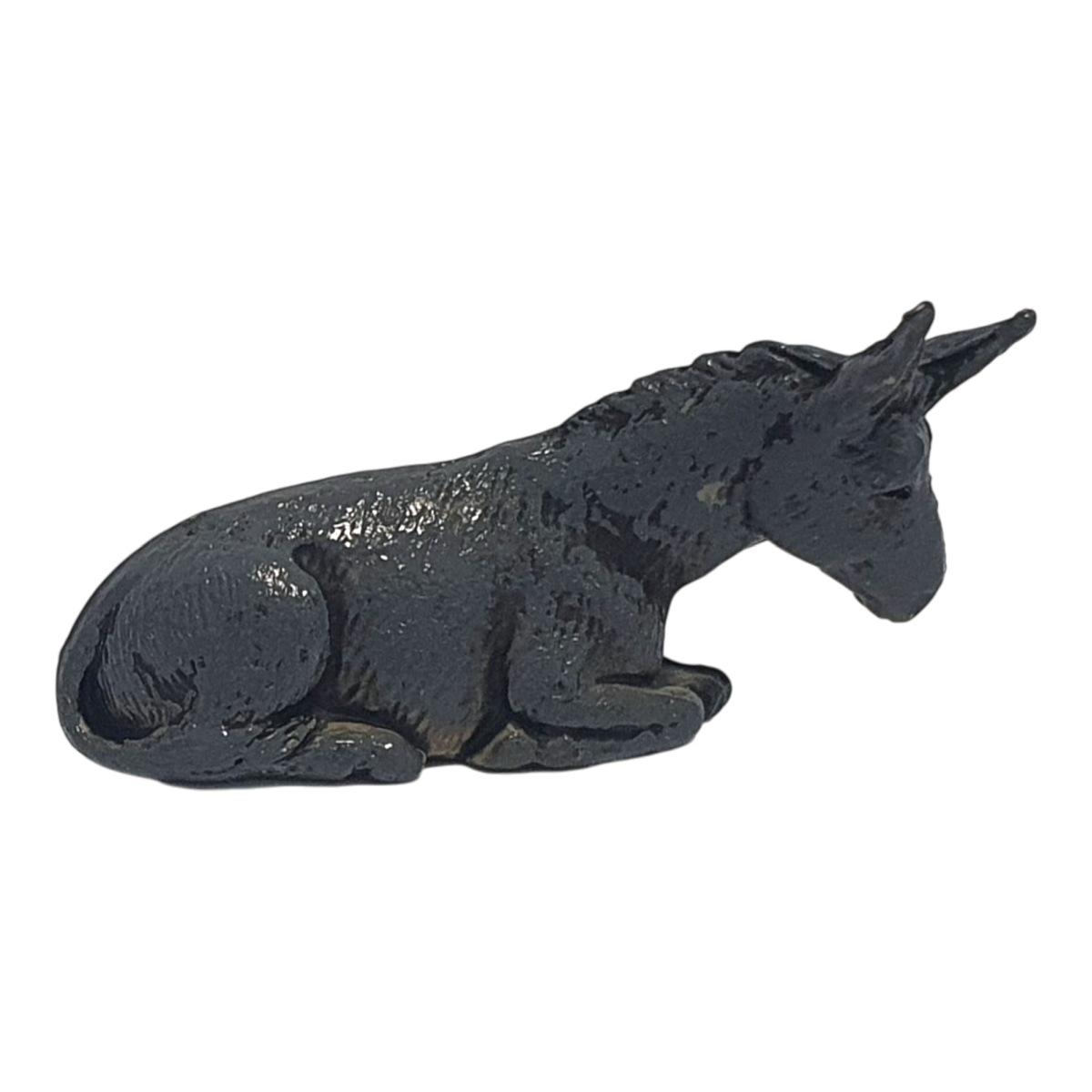 Animali Moranduzzo 3.5 cm asino sdraiato
