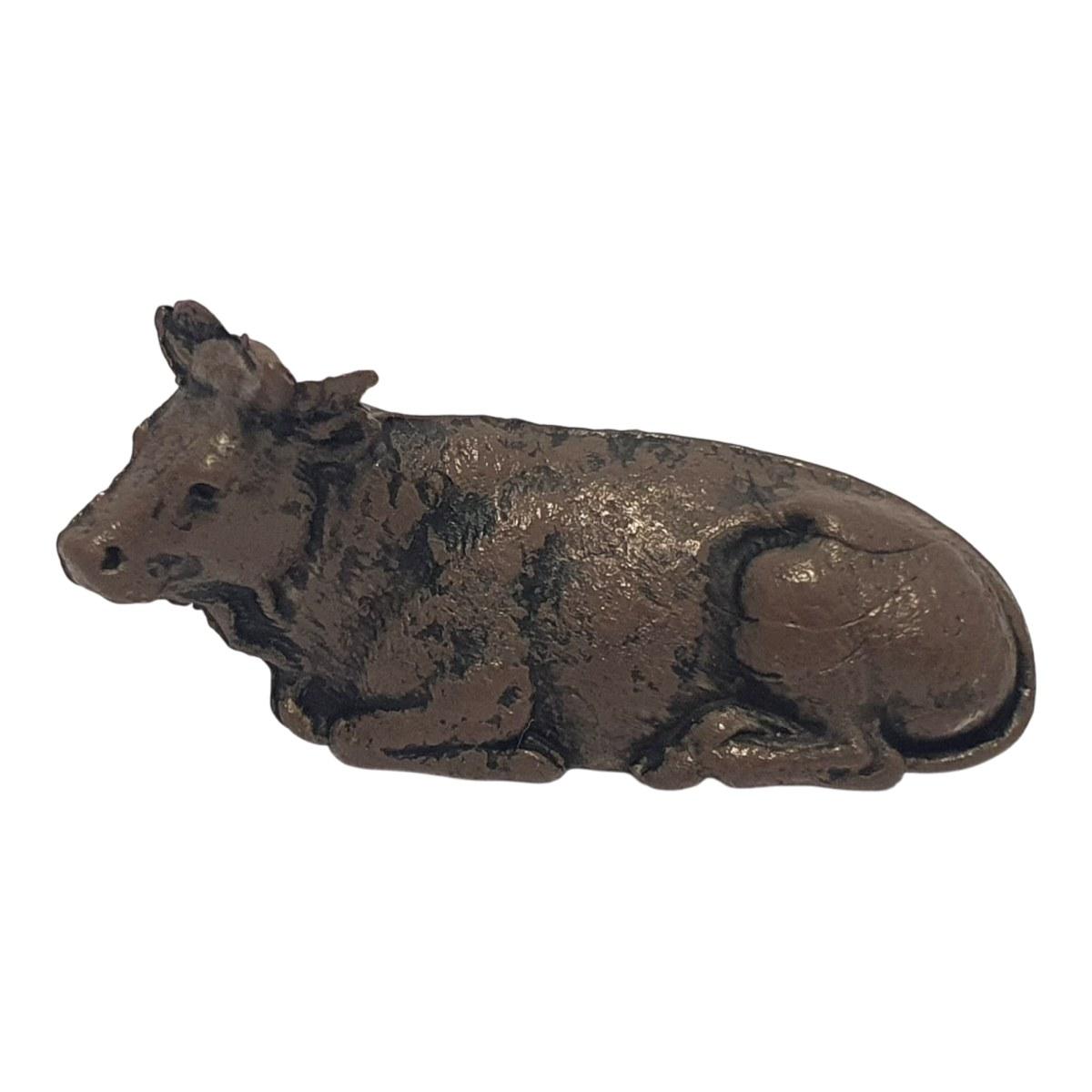 Animali 3,5 cm bue sdraiato