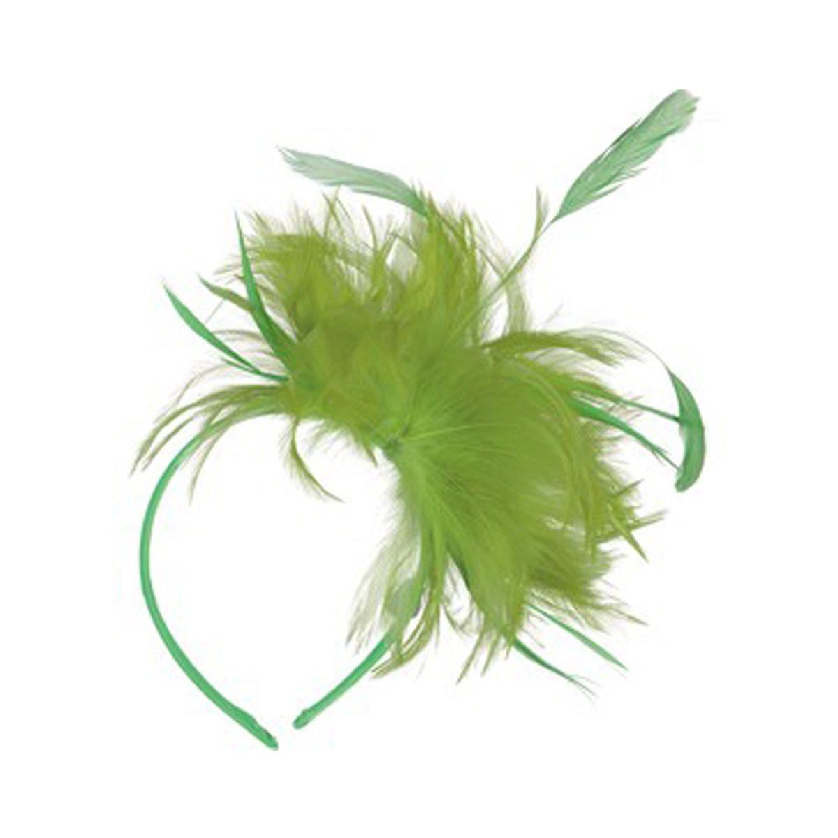 Cerchietto con Piume Verdi |Orlob