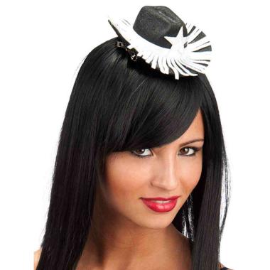Cappello Mini Cowgirl Nero |Carnival Toys