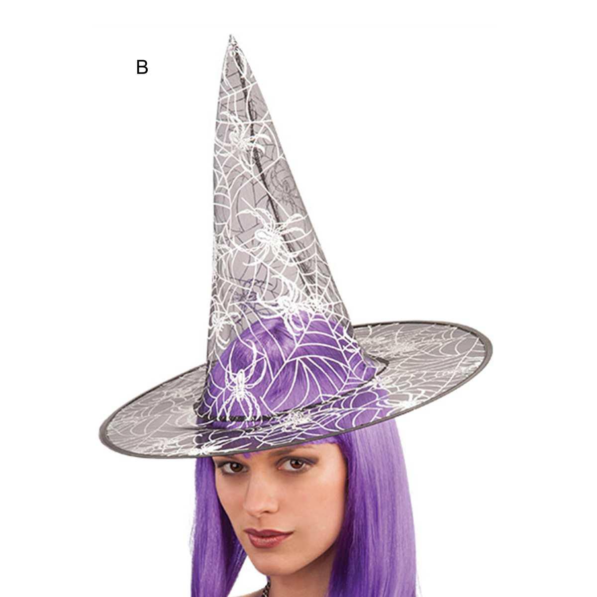 Cappello Strega Decorato 4 Modelli |Carnival Toys