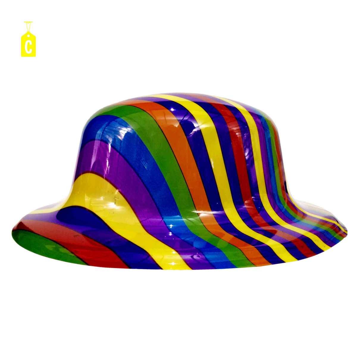 Cappello Bombetta Serigrafata 4 Modelli |Carnival Toys