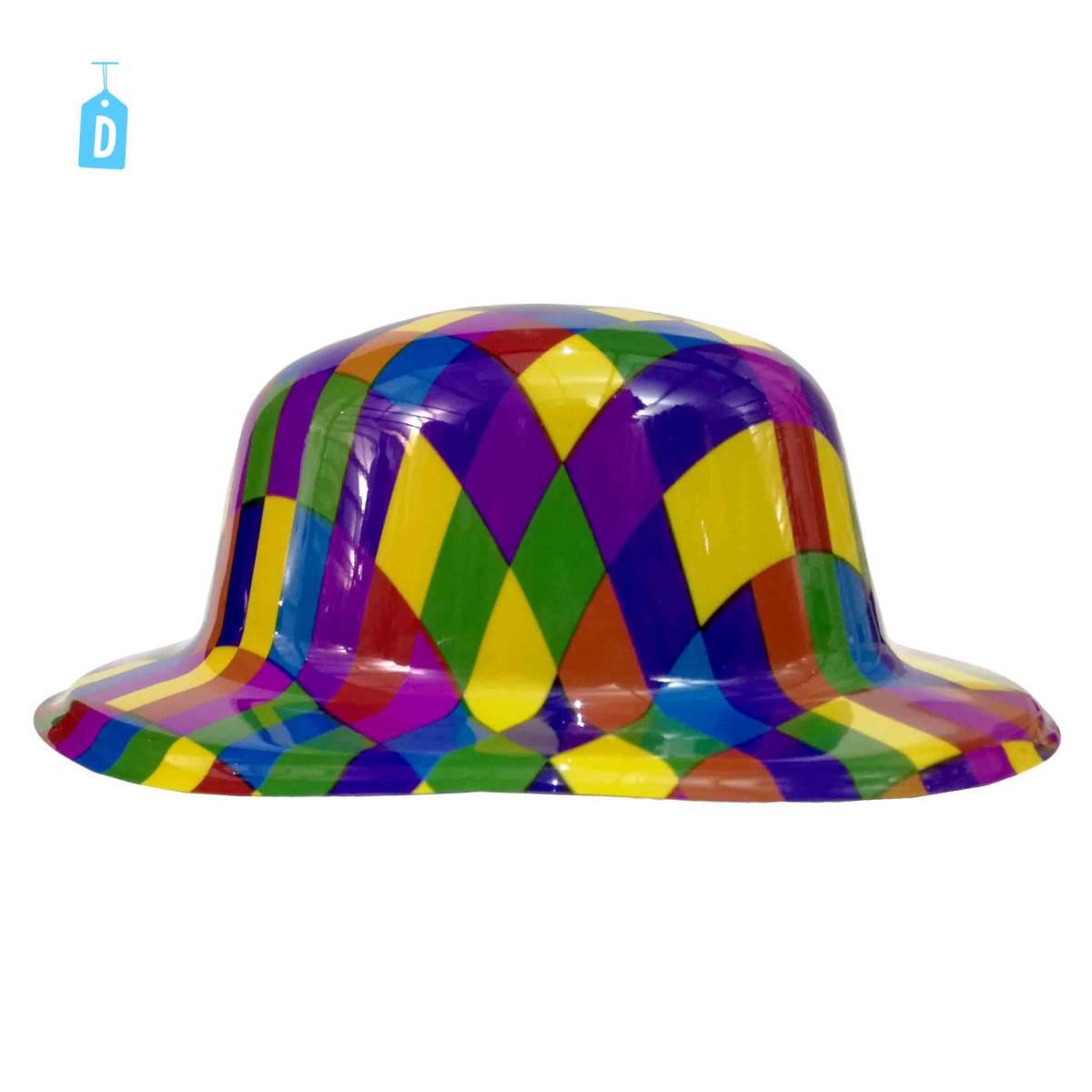 Cappello Bombetta Serigrafata 4 Modelli |Carnival Toys