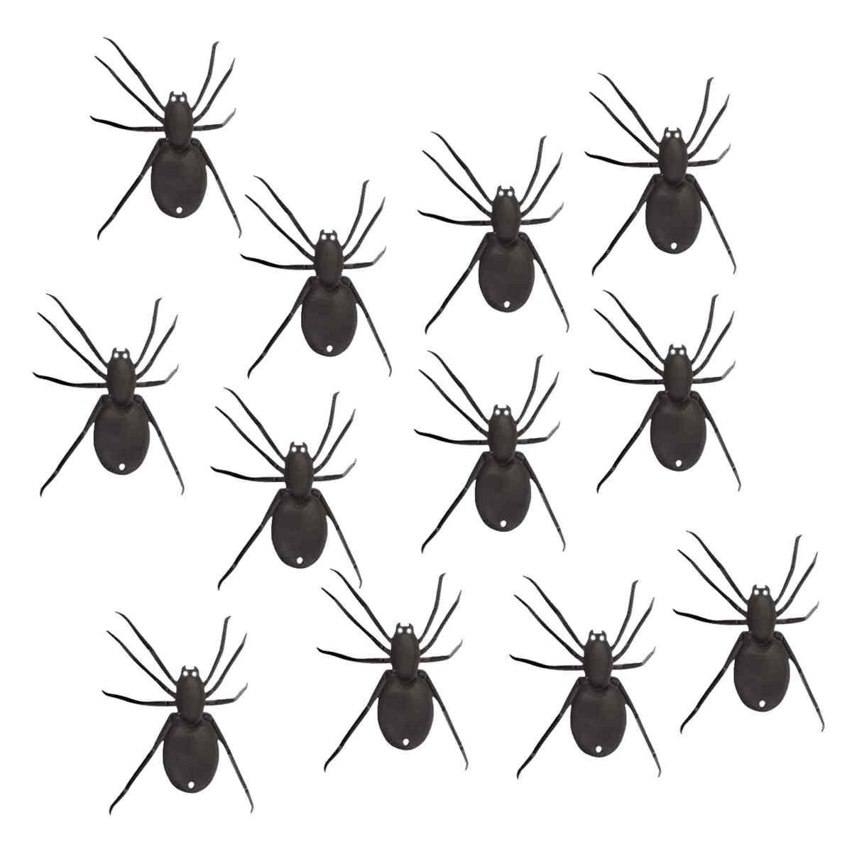 Ragno Nero PVC cm.Ø10 1pz.2 |Carnival Toys