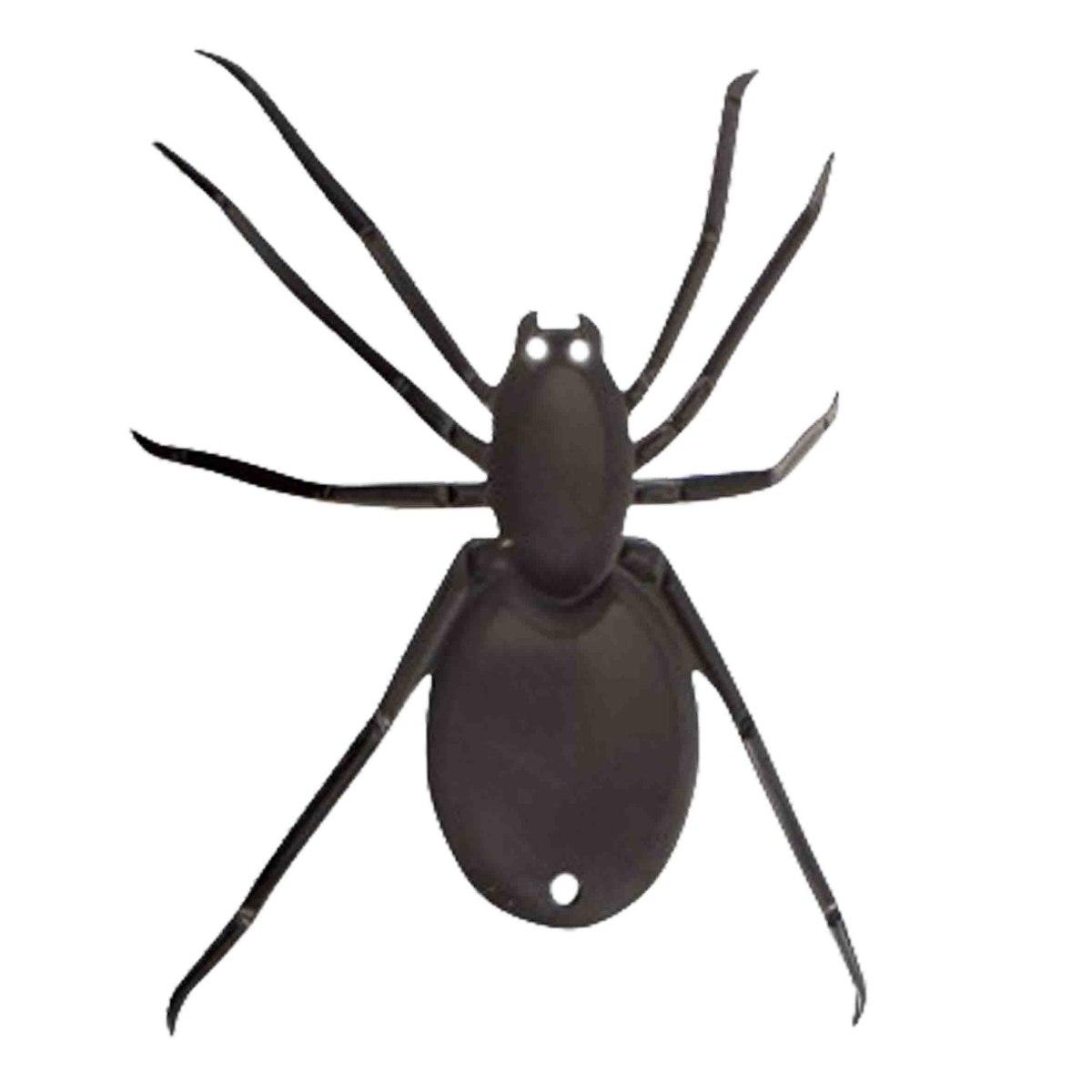 Ragno Nero PVC cm.Ø10 1pz.2 |Carnival Toys