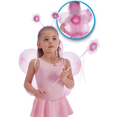 Ali Fiore Rosa cm.Ø45 Set pz.3 |Carnival Toys