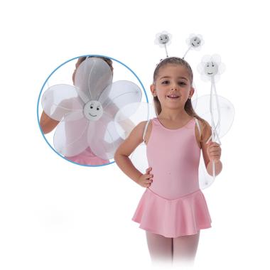 Ali Fiore Bianco cm.Ø45 Set pz.3 |Carnival Toys