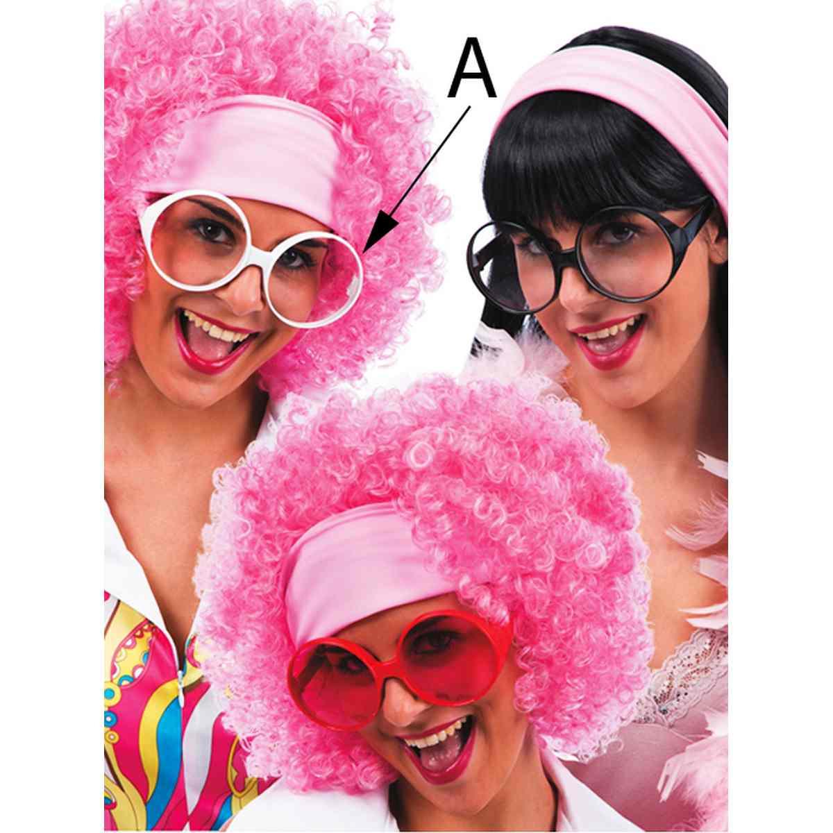 Occhiali Tondi Grandi Disponibili 3 Colori |Carnival Toys