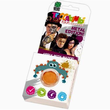 Trucco Crema Vasetto Oro Metalizzato |Carnival Toys