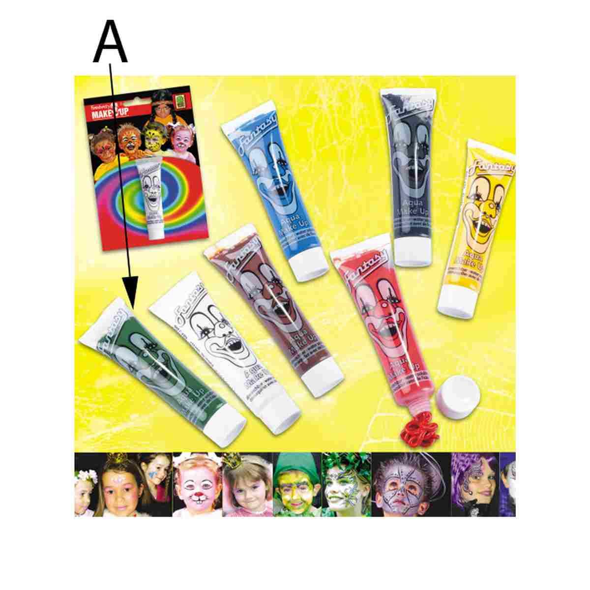 Trucco Crema Tubo Colori Assortiti ml.20 |Carnival Toys