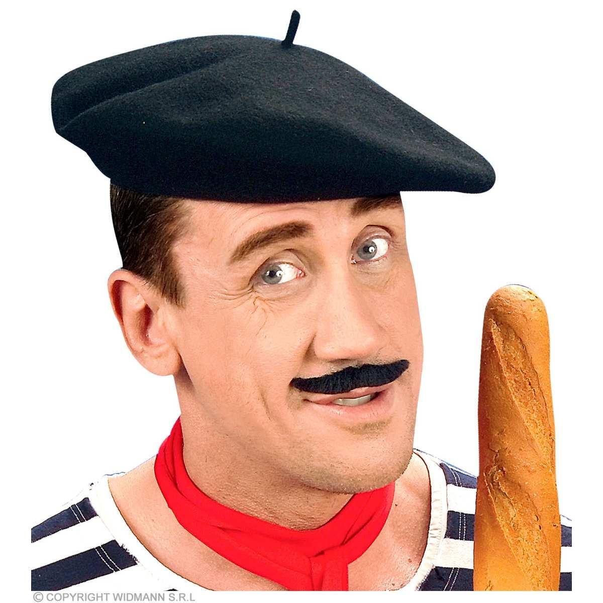 Cappello Berretto Feltro Lana Nero |Widmann