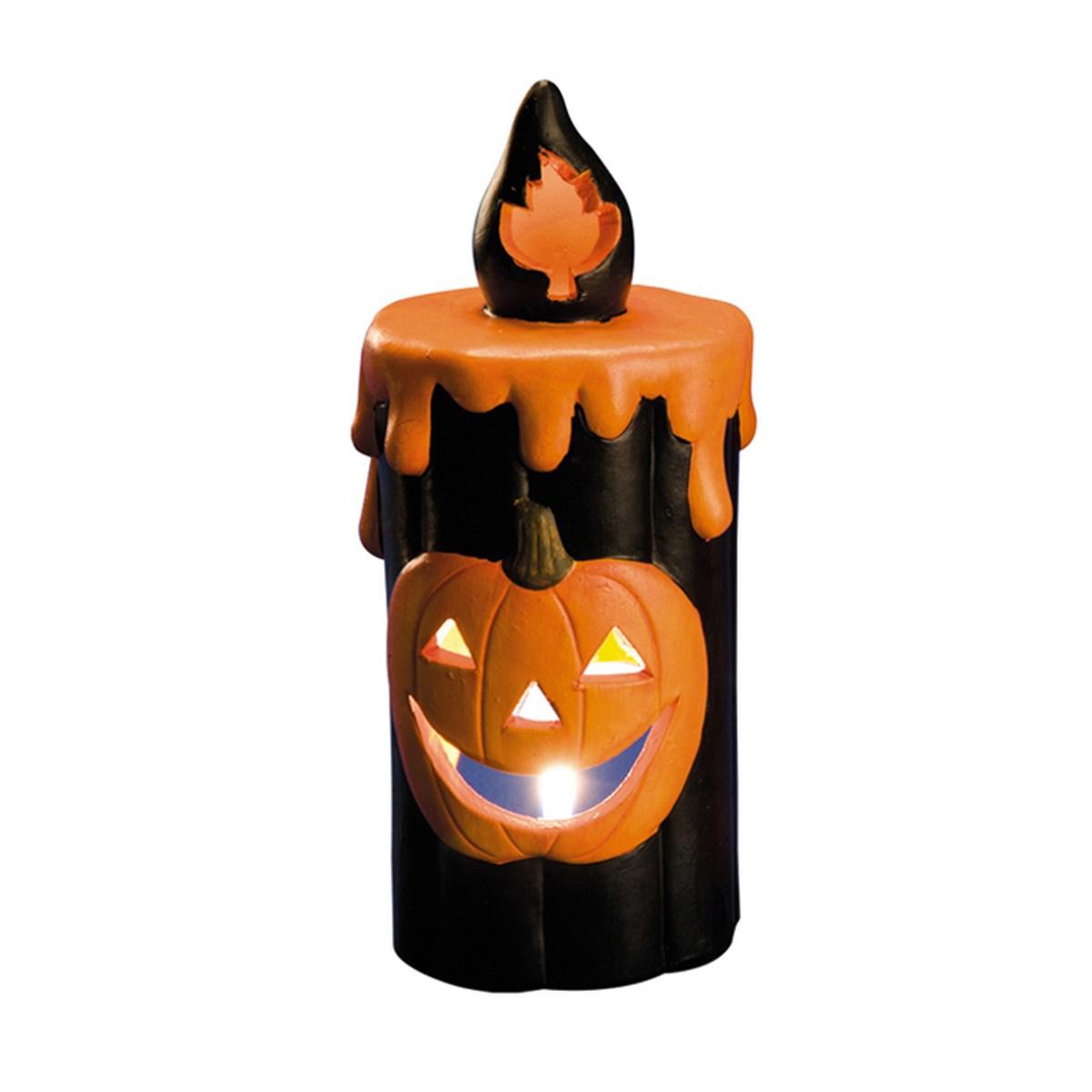 Portacandela Halloween Ceramica cm.20 2 Modelli |Carnival Toys