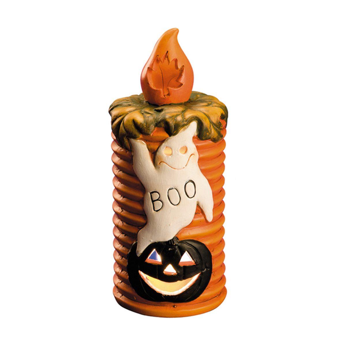 Portacandela Halloween Ceramica cm.20 2 Modelli |Carnival Toys