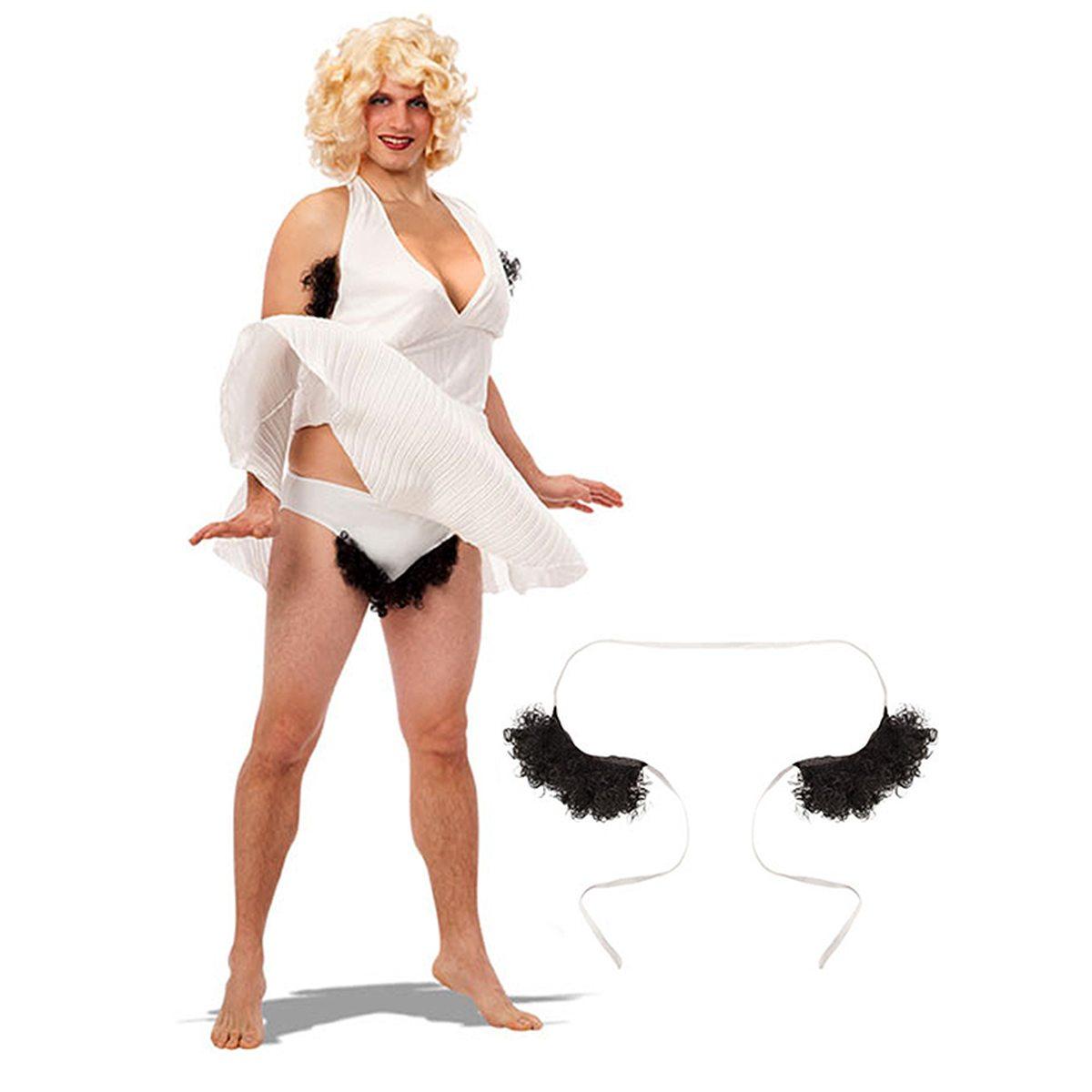 Ascelle Pelose Ricce Nere |Carnival Toys