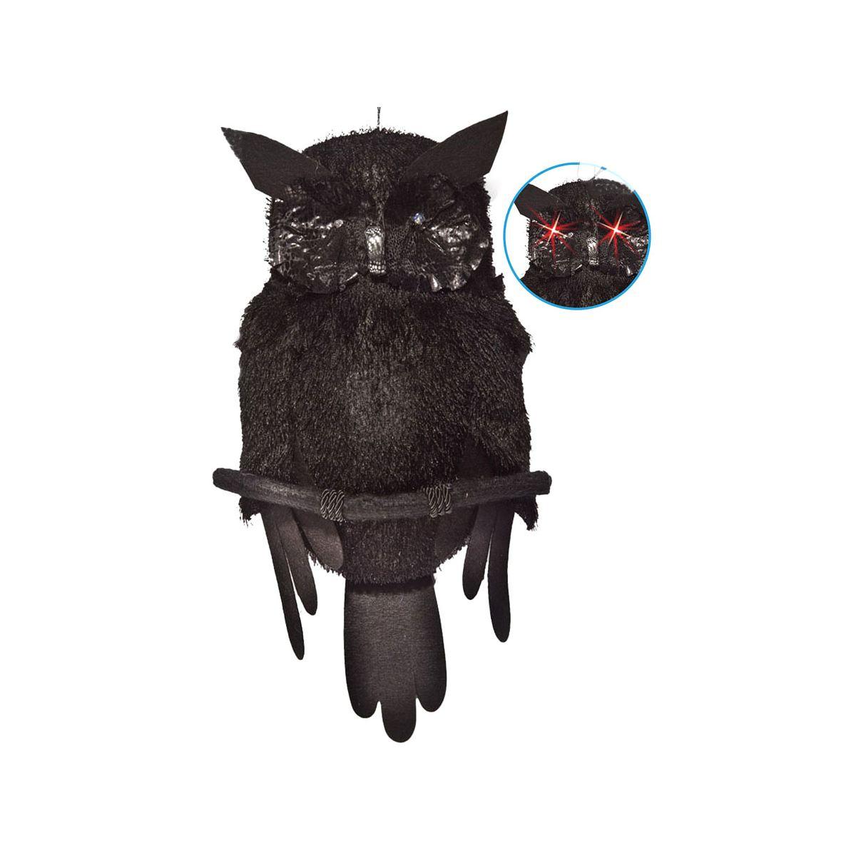 Gufo con Occhi Luminosi e Suono cm.48 |Carnival Toys