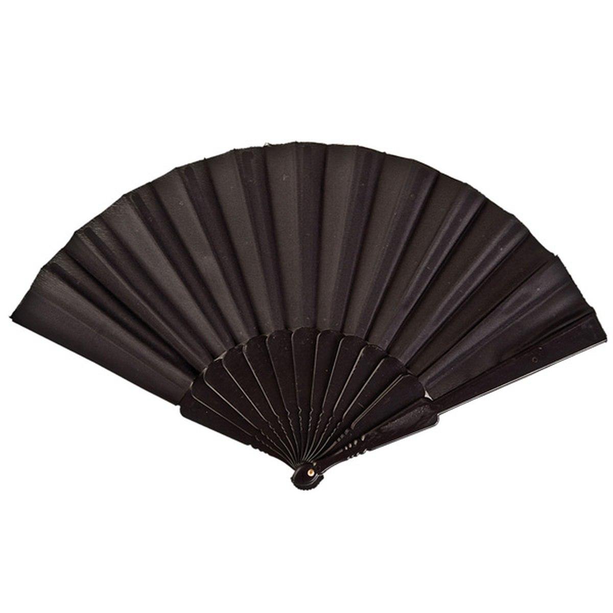 Ventaglio Tessuto Nero |Carnival Toys