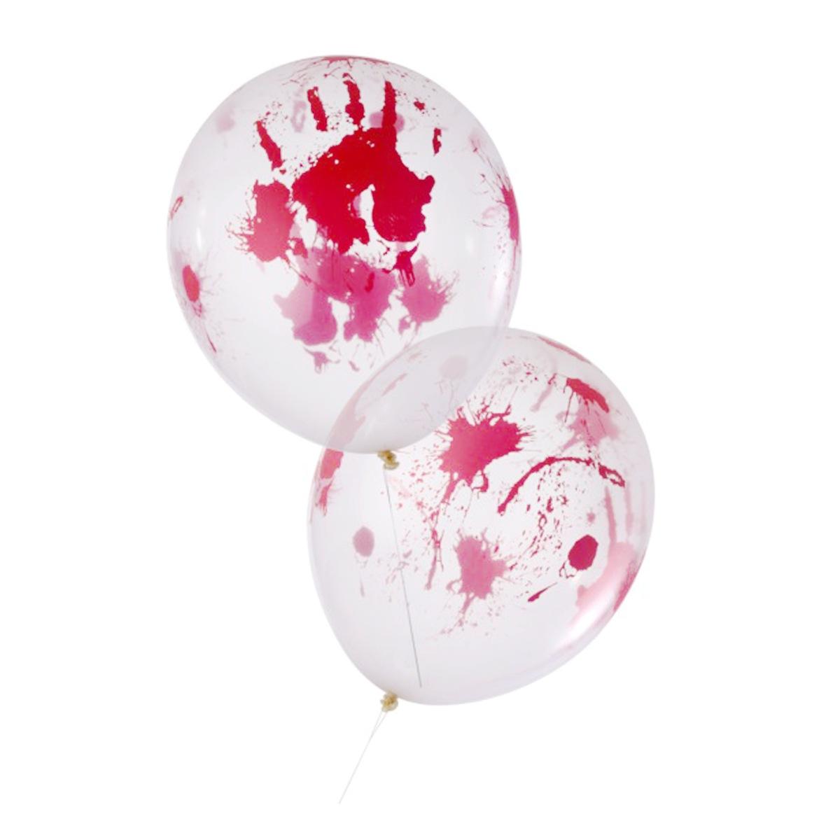 Palloncini cm.Ø30 Halloween Insanguinati Set pz.8 |Carnival Toys