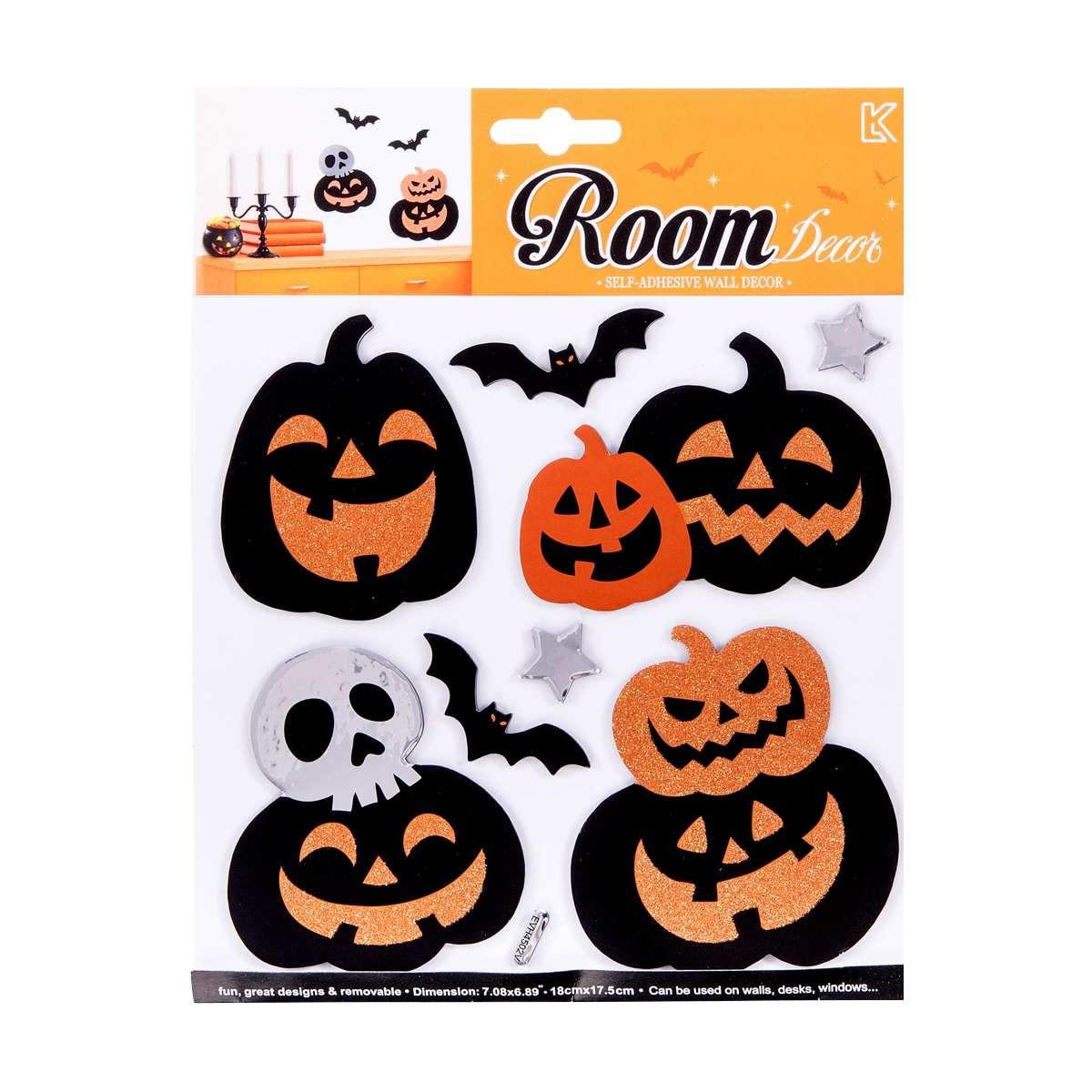 Stickers Halloween Fantasmi Glitter pz.5 |Carnival Toys