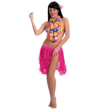 Gonna cm.45 Hawaii Rosa Fluo |Carnival Toys