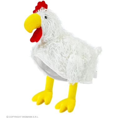 Cappello Pollo Peloso Bianco |Widmann