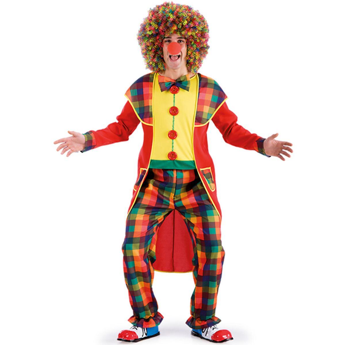 Costume Clown Quadrettino |Carnival Toys