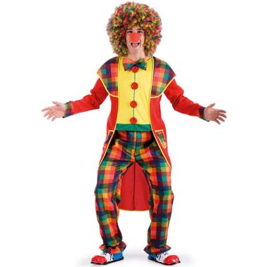 Costume Clown Quadrettino |Carnival Toys