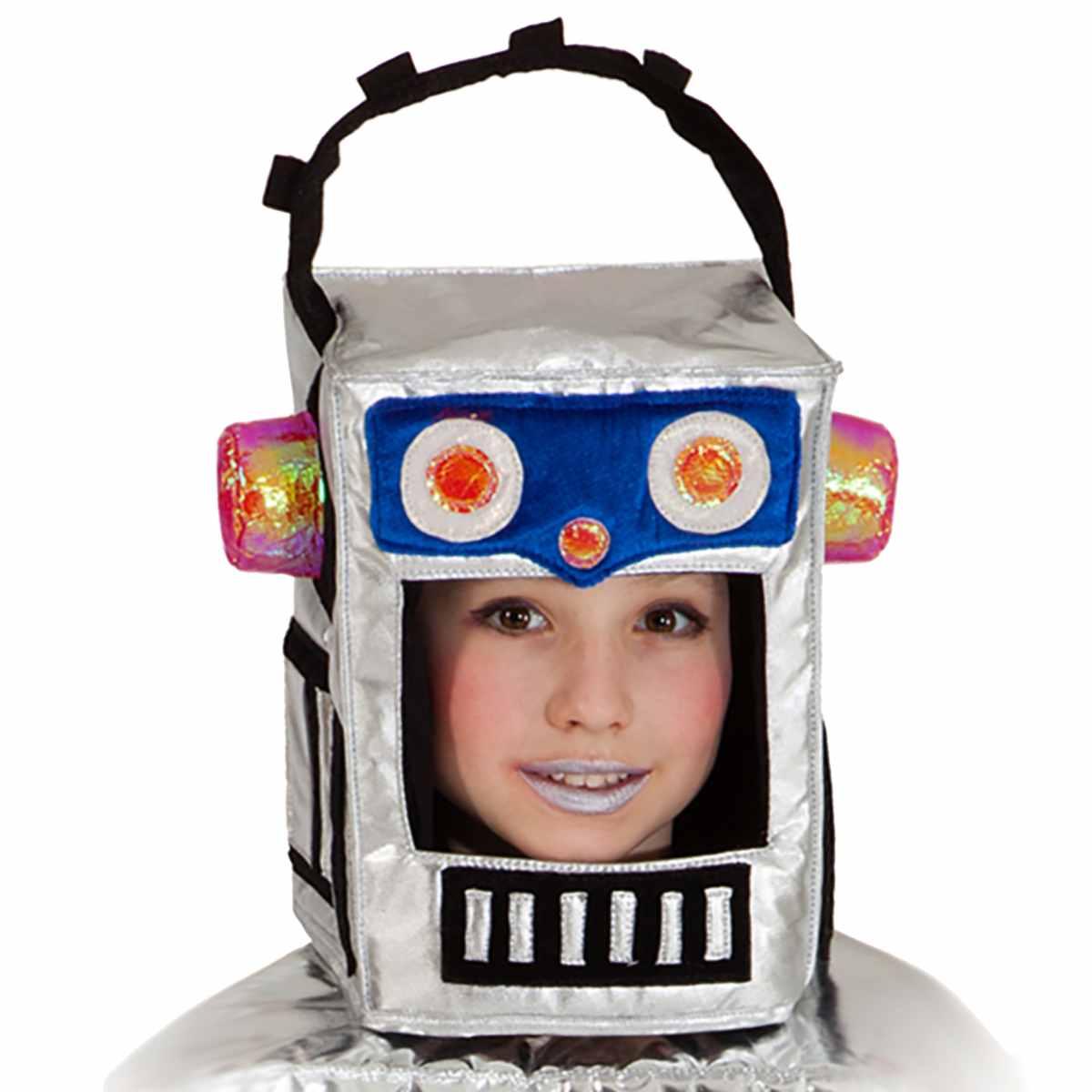 Cappello Robot Argento Laminato |Orlob