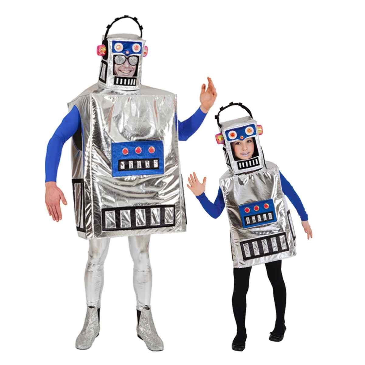 Cappello Robot Argento Laminato |Orlob